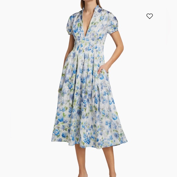 Philosophy Inox Floral Jacquard Midi-Dress - Picture 2 of 4